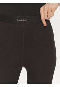 Calvin Klein Underwear Legginsy 000QS7220E Czarny Slim Fit. Kolor: czarny. Materiał: bawełna #2