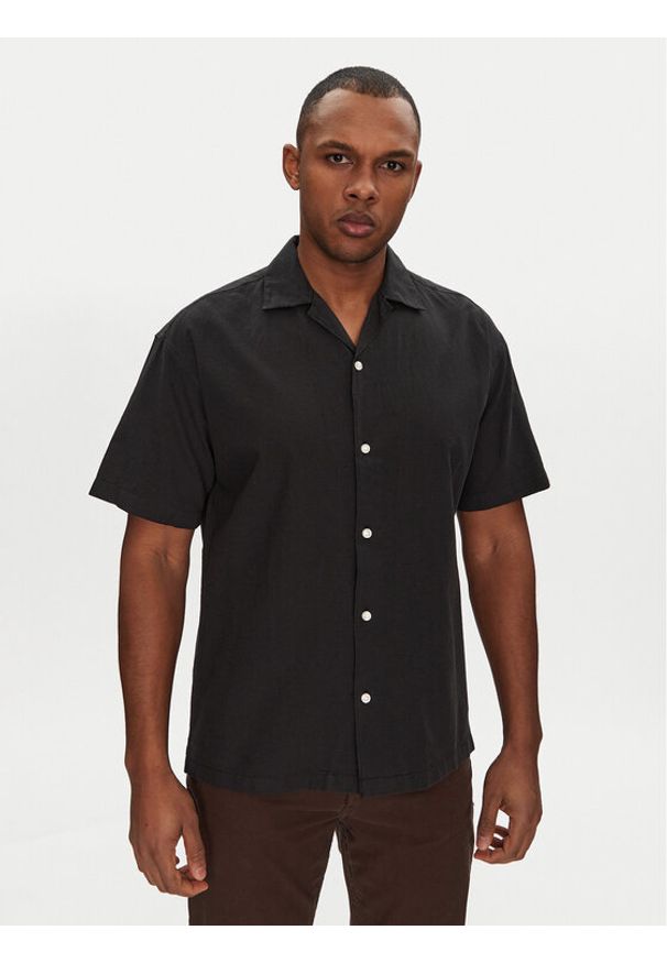 Jack & Jones Koszula Breeze Resort 12268967 Czarny Relaxed Fit. Kolor: czarny. Materiał: bawełna