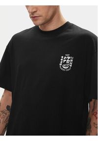 Jack & Jones - Jack&Jones T-Shirt Dirk 12249223 Czarny Wide Fit. Kolor: czarny. Materiał: bawełna #5