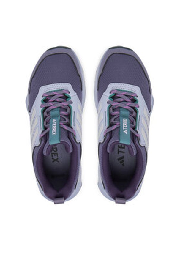 Adidas - adidas Buty do biegania Tracefinder Trail JR5281 Fioletowy. Kolor: fioletowy. Materiał: materiał