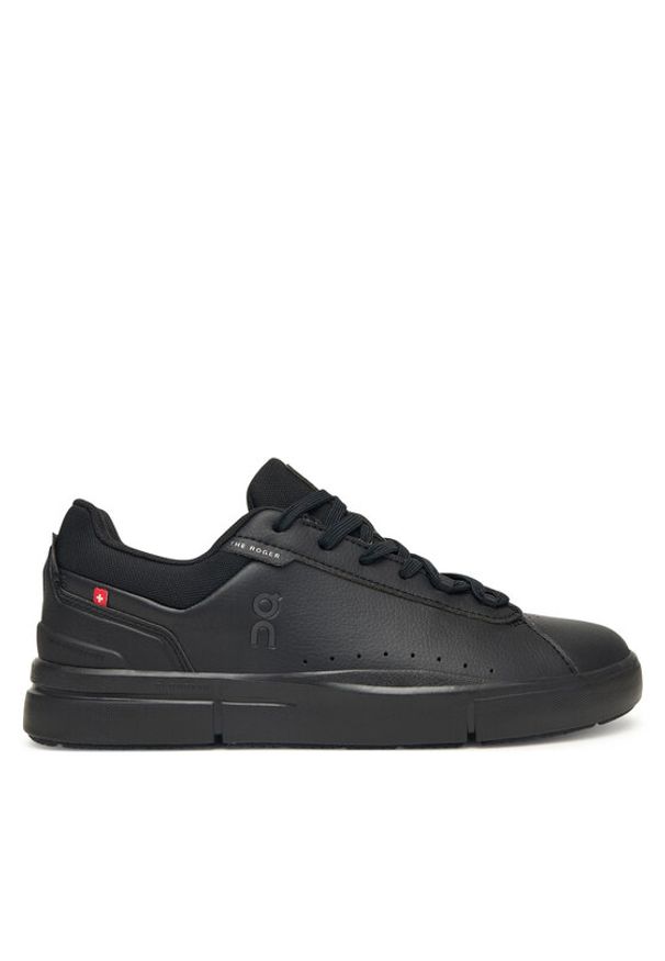 On Sneakersy The Roger Advantage 3WF30391043 Czarny. Kolor: czarny. Materiał: skóra