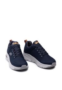 skechers - Skechers Sneakersy Titan 232200/NVY Granatowy. Kolor: niebieski. Materiał: materiał