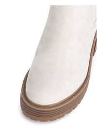 Nine West Botki WFA3374-1 Écru. Kolor: kremowy. Materiał: materiał #5