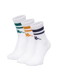 Kappa Skarpety długie CEO_KR_KAPPA_ 005_W_AW25 Biały. Kolor: biały. Materiał: bawełna #1