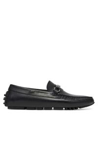 Emporio Armani Mokasyny X4B151 XN882 K001 Czarny. Kolor: czarny. Materiał: skóra