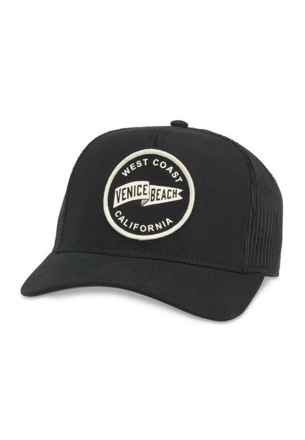 Czapka z daszkiem American Needle Valin Venice Beach Trucker - SMU679A-VENB. Kolor: czarny