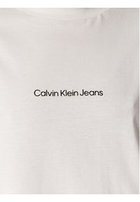 Calvin Klein Jeans T-Shirt J20J220514 Biały Loose Fit. Kolor: biały. Materiał: bawełna #3