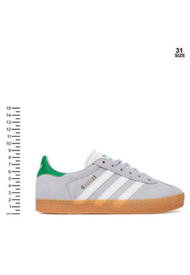 Adidas - adidas Sneakersy Gazelle JQ5999 Szary. Kolor: szary. Materiał: zamsz, skóra. Model: Adidas Gazelle
