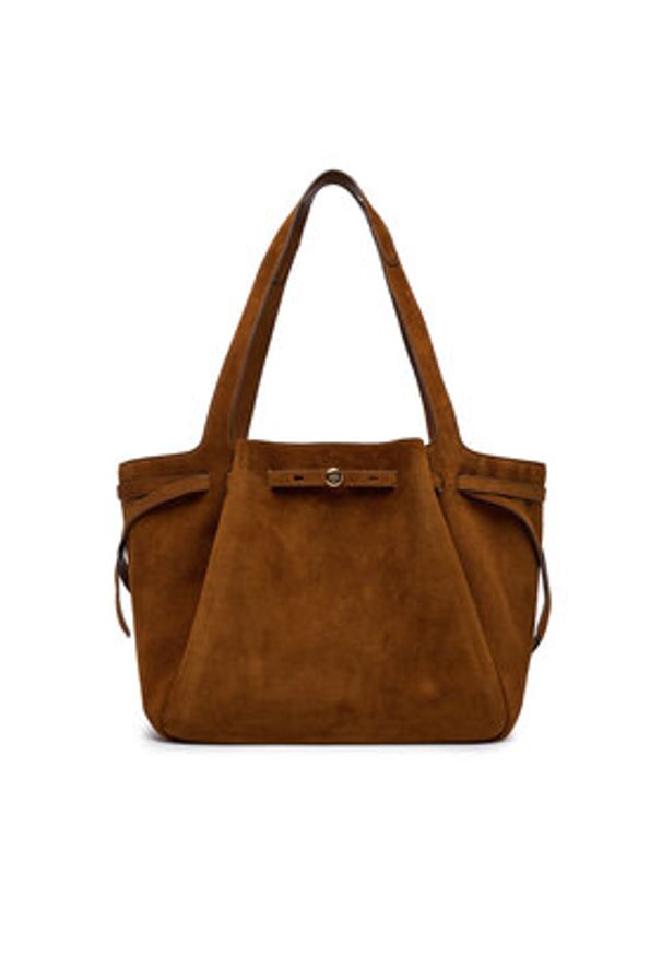 Tory Burch Torebka 178158 Brązowy. Kolor: brązowy. Materiał: skórzane, zamszowe