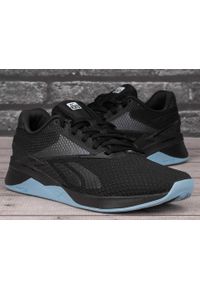 Reebok Fitness - Buty damskie fitness Reebok NANO X3. Kolor: wielokolorowy, czarny, niebieski. Sport: fitness