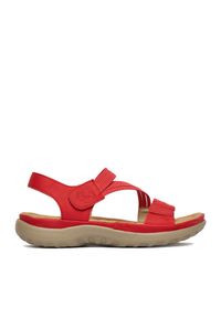 Sandały Rieker. Kolor: czerwony #1