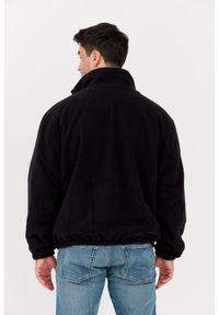 Tommy Jeans - TOMMY JEANS Czarny dwustronny męski bomber z polarem, Rozmiar XXL. Kolor: czarny. Materiał: polar. Wzór: jednolity #11