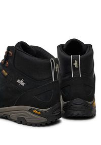 LOMER - Lomer Trekkingi Sella High Mtx Suede 30047/A Czarny. Kolor: czarny. Materiał: skóra, zamsz. Sport: turystyka piesza #6