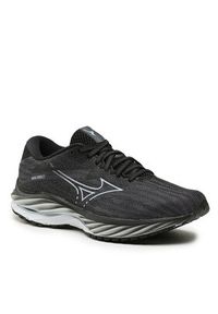 Mizuno Buty do biegania Wave Rider 27 J1GD2303 Czarny. Kolor: czarny. Materiał: mesh, materiał. Model: Mizuno Wave #6