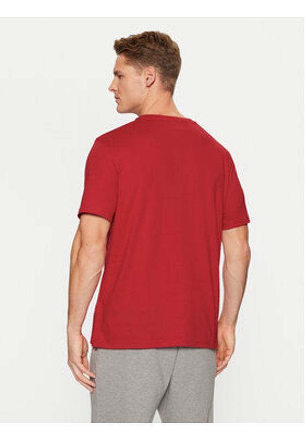 TOMMY HILFIGER - Tommy Hilfiger T-Shirt MW0MW38980 Czerwony Regular Fit. Kolor: czerwony. Materiał: bawełna