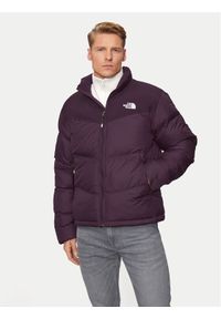 The North Face Kurtka puchowa Saikuru NF0A853I Fioletowy Regular Fit. Kolor: fioletowy. Materiał: syntetyk