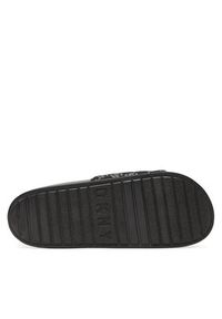 DKNY Klapki Zella K2533210 Czarny. Kolor: czarny. Materiał: materiał