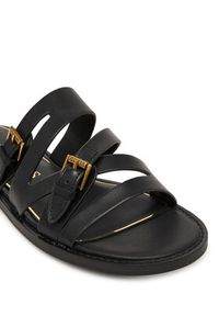 Guess Klapki FLJGRY LEA03 Czarny. Kolor: czarny. Materiał: skóra #2