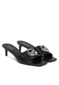 MICHAEL Michael Kors Klapki Milan Mule Sandal 40R6MLMS1L Czarny. Kolor: czarny. Materiał: skóra #4