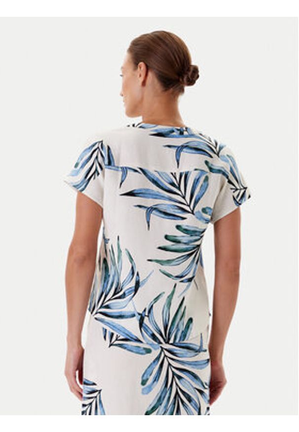 Tatuum Bluzka Sarakino 1 T2509.049 Beżowy Regular Fit. Kolor: beżowy. Materiał: len, wiskoza