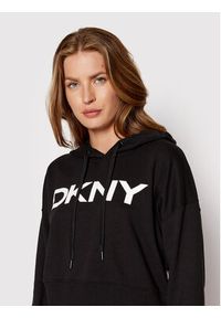 DKNY Sport Bluza DP1T8642 Czarny Regular Fit. Kolor: czarny. Materiał: bawełna. Styl: sportowy #5