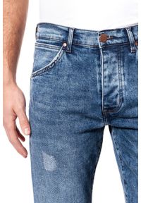 Wrangler - SPODNIE MĘSKIE WRANGLER BOYTON BLUE GOODS W16EHM10G. Stan: obniżony #4