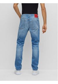 Hugo Jeansy 50489839 Zielony Slim Fit. Kolor: niebieski #4