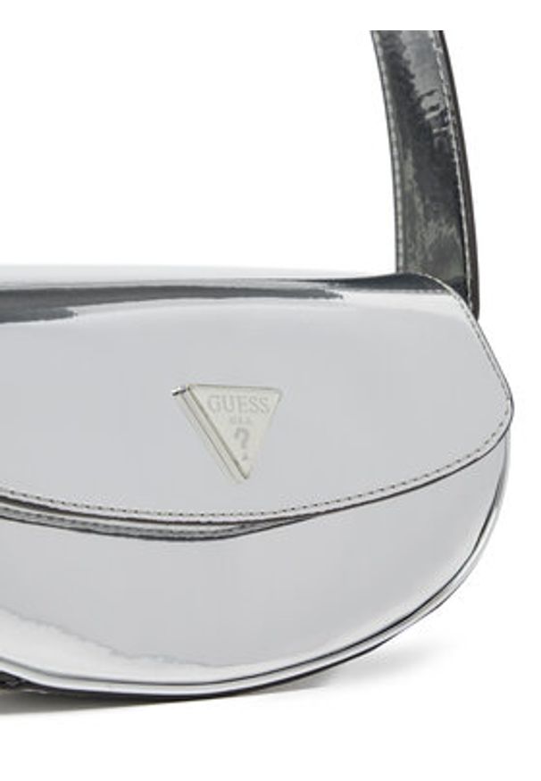 Guess Torebka HWMY94 96780 Srebrny. Kolor: srebrny. Materiał: skórzane