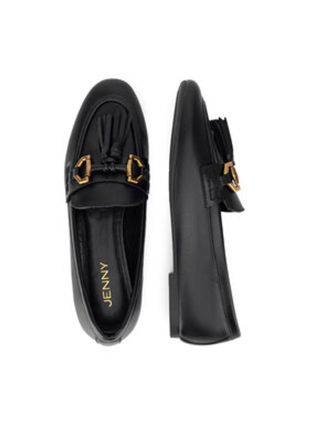 Jenny - JENNY Loafersy R245504392 Czarny. Kolor: czarny. Materiał: materiał, syntetyk