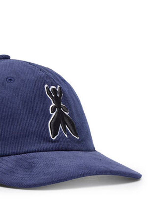 Patrizia Pepe Czapka z daszkiem 8F1651/A476-C108 Granatowy. Kolor: niebieski. Materiał: bawełna