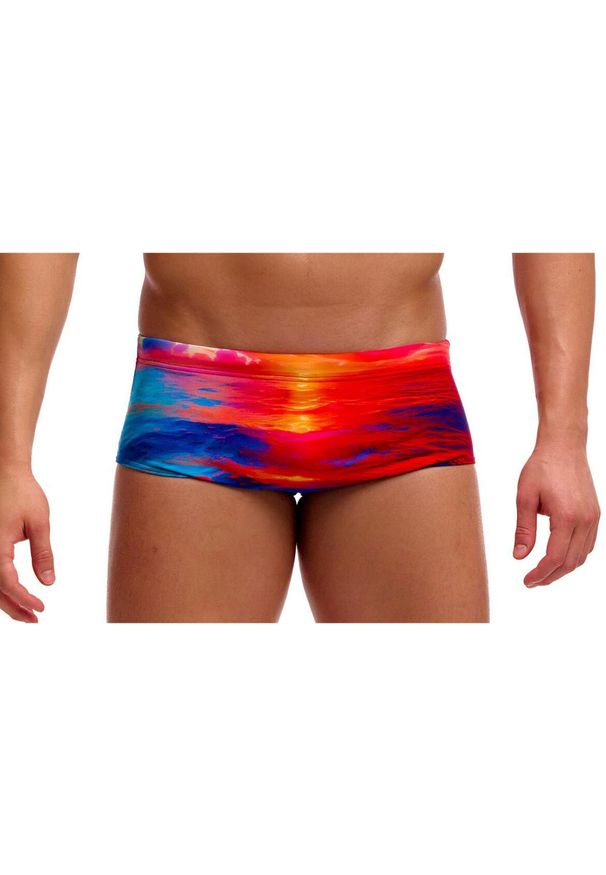 FUNKY TRUNKS - Strój do pływania Funky Trunks Sunset Delight - sidewinder. Kolor: wielokolorowy