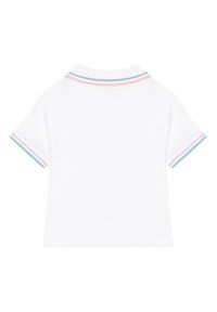 Juicy Couture Polo JCWCT225355 Biały Regular Fit. Typ kołnierza: polo. Kolor: biały
