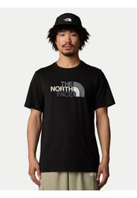 The North Face T-Shirt Easy NF0A8A6C Czarny Regular Fit. Kolor: czarny. Materiał: bawełna, syntetyk #1