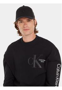 Calvin Klein Jeans Czapka z daszkiem New Archive Trucker Cap K50K511806 Czarny. Kolor: czarny. Materiał: materiał #2