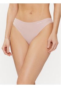 Calvin Klein Underwear Komplet 3 par stringów 000QD5219E Kolorowy. Materiał: bawełna. Wzór: kolorowy #2