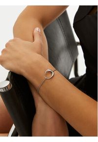 Calvin Klein Bransoletka 35000006 Srebrny. Materiał: metalowe. Kolor: srebrny #3
