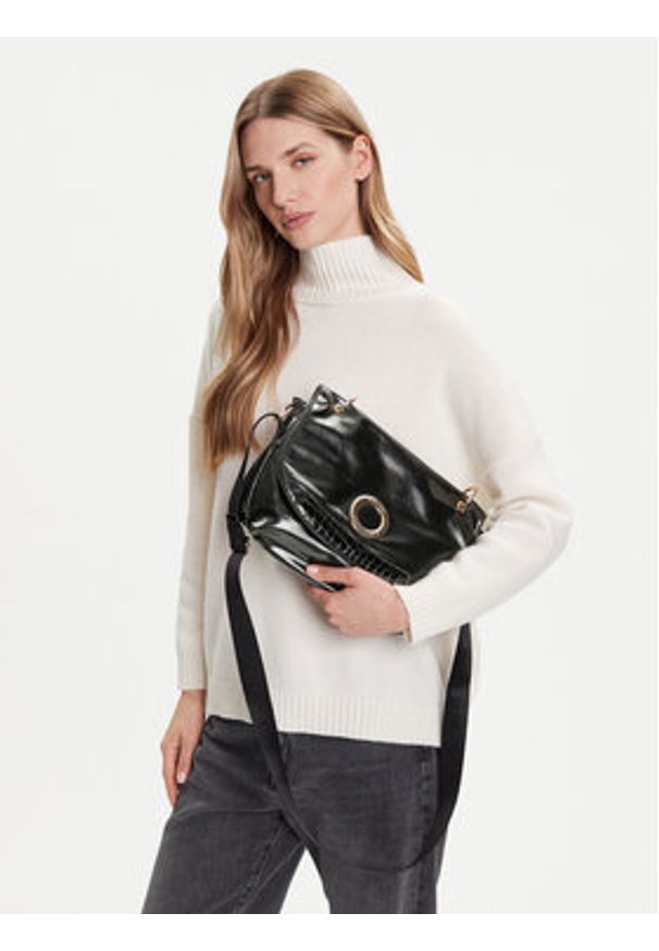 Monnari Torebka BAG6010 Czarny. Kolor: czarny. Materiał: skórzane
