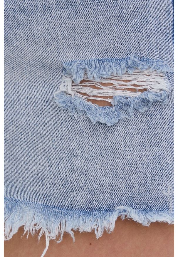 Answear Lab - Szorty jeansowe. Kolor: niebieski. Materiał: jeans. Styl: wakacyjny