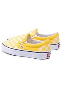 Vans Tenisówki Classic Slip-On VN0A33TB42Z1 Żółty. Zapięcie: bez zapięcia. Kolor: żółty. Materiał: materiał #8