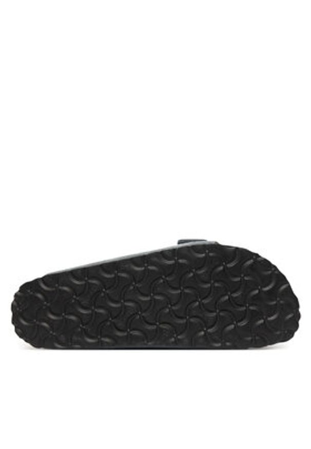 Birkenstock Klapki Arizona Sfb 1030912 Szary. Kolor: szary. Materiał: skóra, zamsz