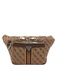 Guess Saszetka nerka HMMIST P5156 Beżowy. Kolor: beżowy. Materiał: materiał