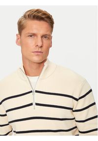 Only & Sons Sweter 22023210 Écru Regular Fit. Materiał: bawełna #4