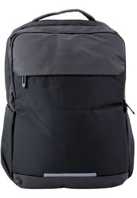 Lean - Plecak Miejski Biznesowy USB Kieszeń na Laptopa Czarny 16L 45cm LEAN. Kolor: czarny. Styl: biznesowy
