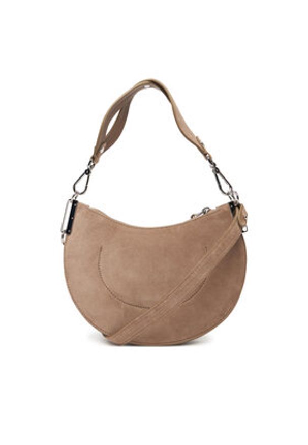 Coccinelle Torebka E1 QKG 13 03 01 Beżowy. Kolor: beżowy. Materiał: skórzane, zamszowe