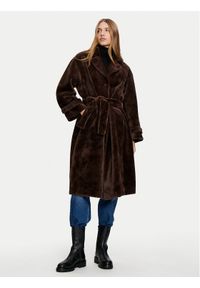 Dixie Płaszcz przejściowy K330K003A Brązowy Regular Fit. Kolor: brązowy. Materiał: syntetyk #1