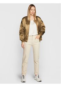 Max Mara Leisure Kurtka bomber Sierra 34860426 Brązowy Regular Fit. Kolor: brązowy. Materiał: syntetyk