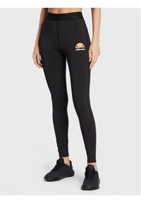 Ellesse Legginsy Quintino SRG09918 Czarny Slim Fit. Kolor: czarny. Materiał: syntetyk