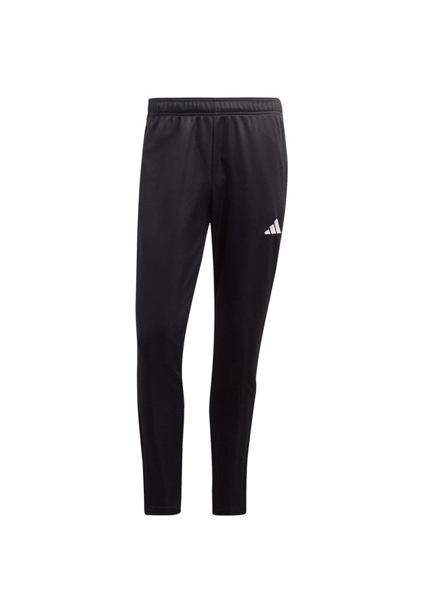 Spodnie do piłki nożnej męskie Adidas Tiro 23 Training Pant treningowe. Kolor: biały, czarny, wielokolorowy. Materiał: poliester