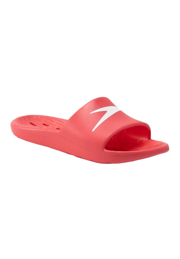 Klapki basenowe dla dzieci Speedo Slide. Kolor: czerwony. Styl: sportowy