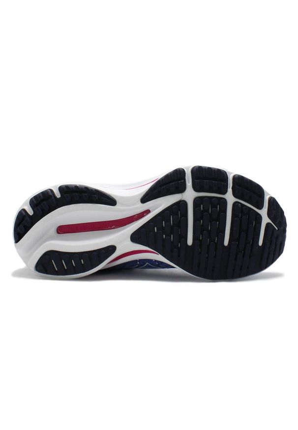 Buty do biegania damskie Mizuno Wave Rider 25 niebieskie. Kolor: niebieski. Materiał: materiał, syntetyk, tkanina. Model: Mizuno Wave